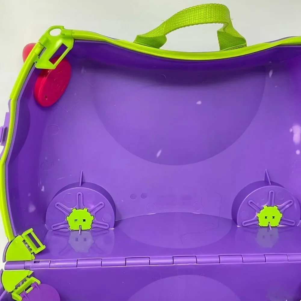 Trunki Ride On Kids Suitcase Purple Pink Green Melissa & Doug Luggage No Strap